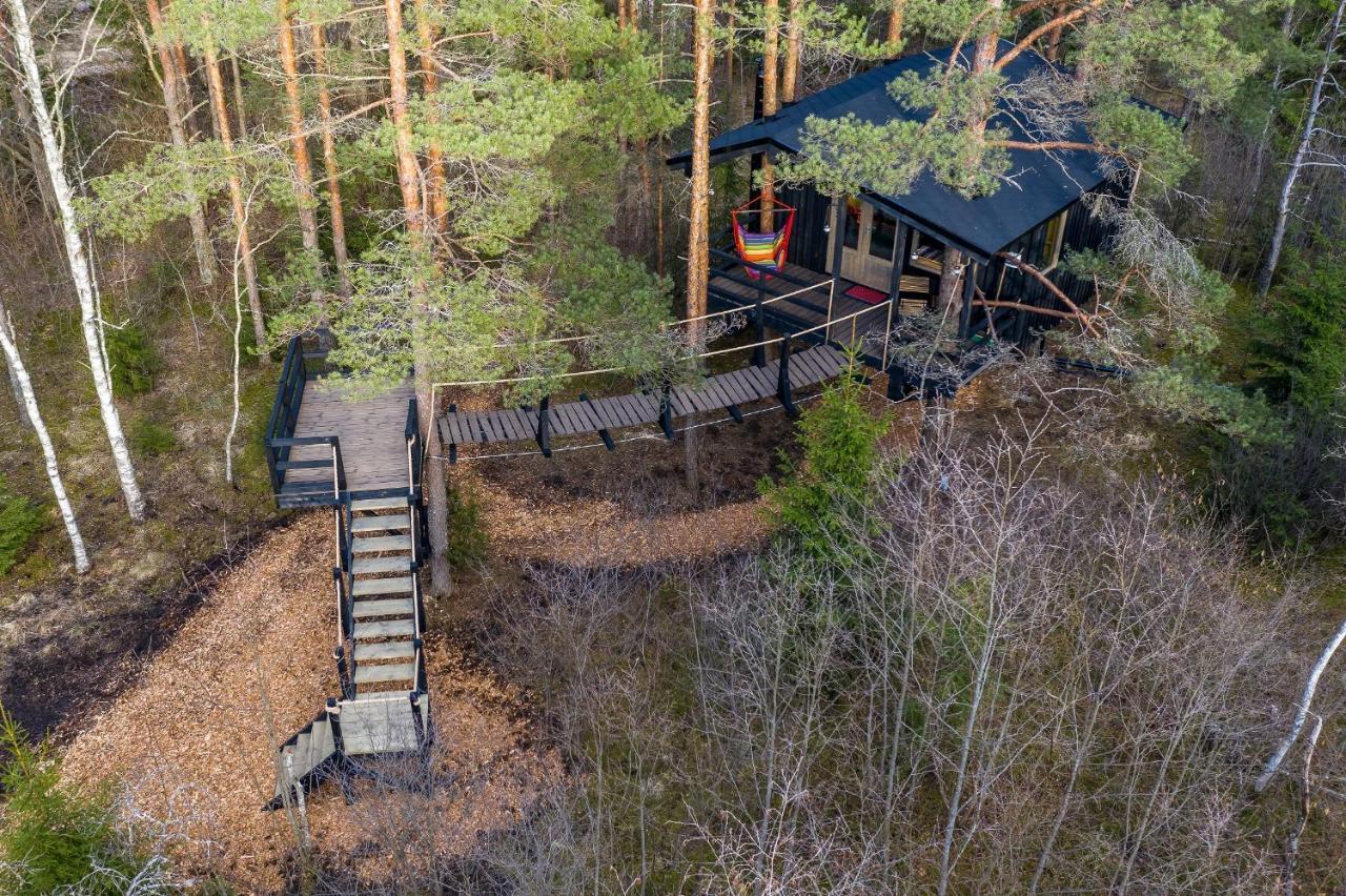 فيلا Sambliku Treehouse Jogisoo المظهر الخارجي الصورة